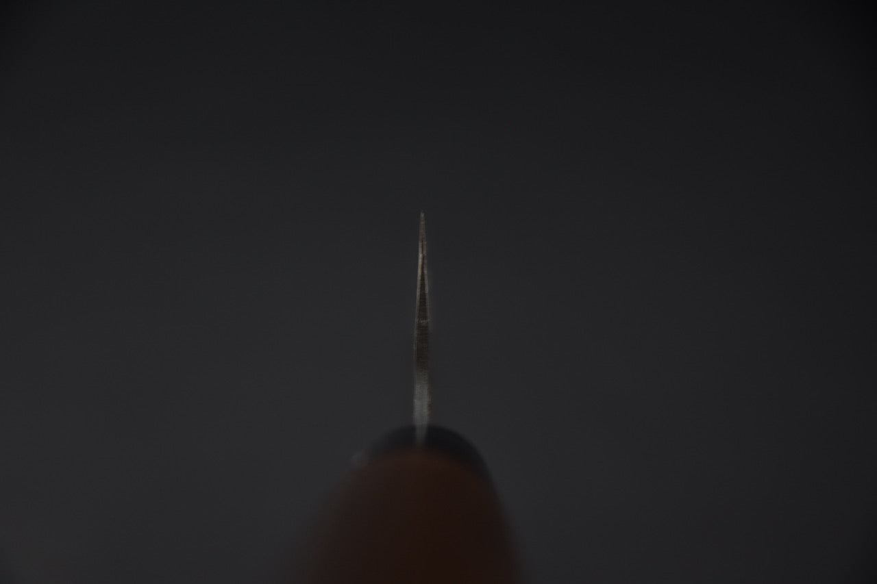 Hitohira Hizen Kurouchi Shirogami #2 Santoku 165mm Noyer