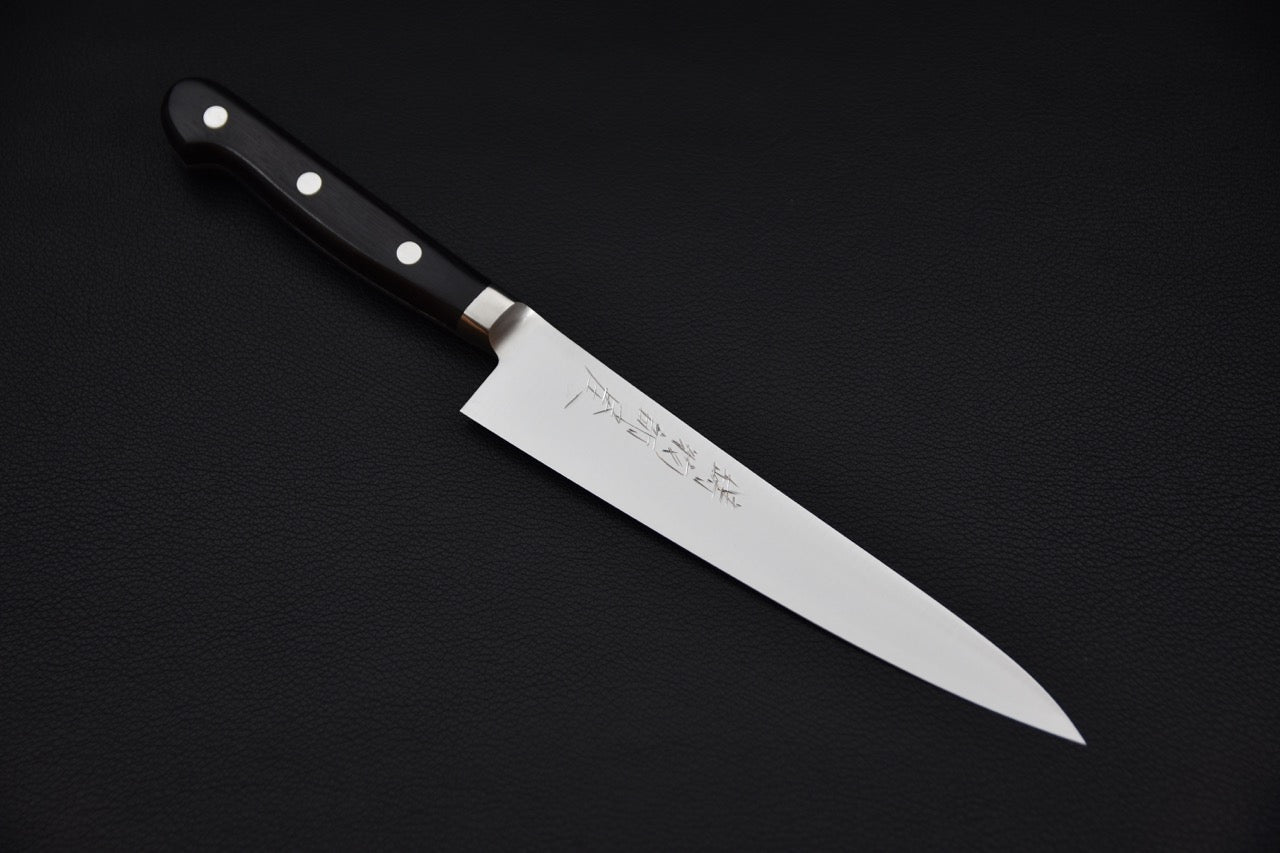 Hitohira Imojiya Aogami #2 Petty 150mm Pakka