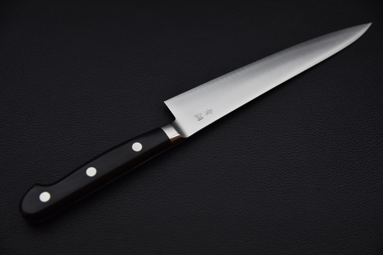 Hitohira Imojiya Aogami #2 Petty 150mm Pakka