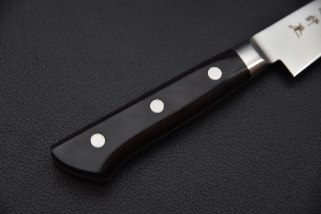 Couteau japonais Petty de 120mm, lame polie en acier inoxydable