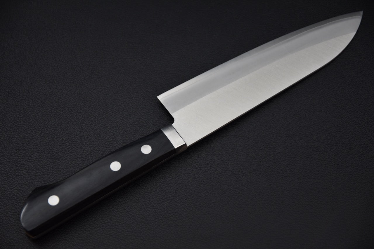 Hitohira Imojiya MZ Chromax Santoku 165mm Pakka