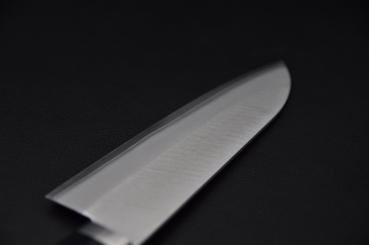Hitohira Imojiya MZ Chromax Santoku 165mm Pakka