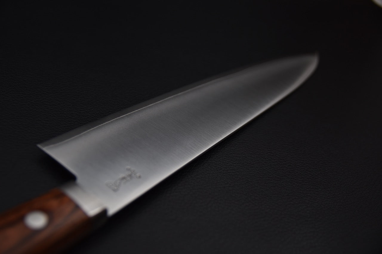 Hitohira Imojiya MZ VG-1 Gyuto 210mm Imitation d'acajou