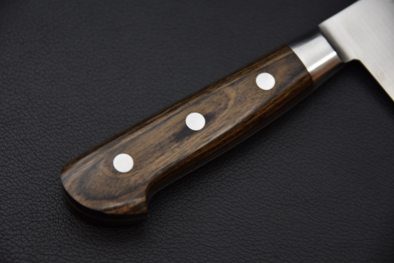 Hitohira Imojiya ST SG2 Gyuto 210mm Brown Pakka