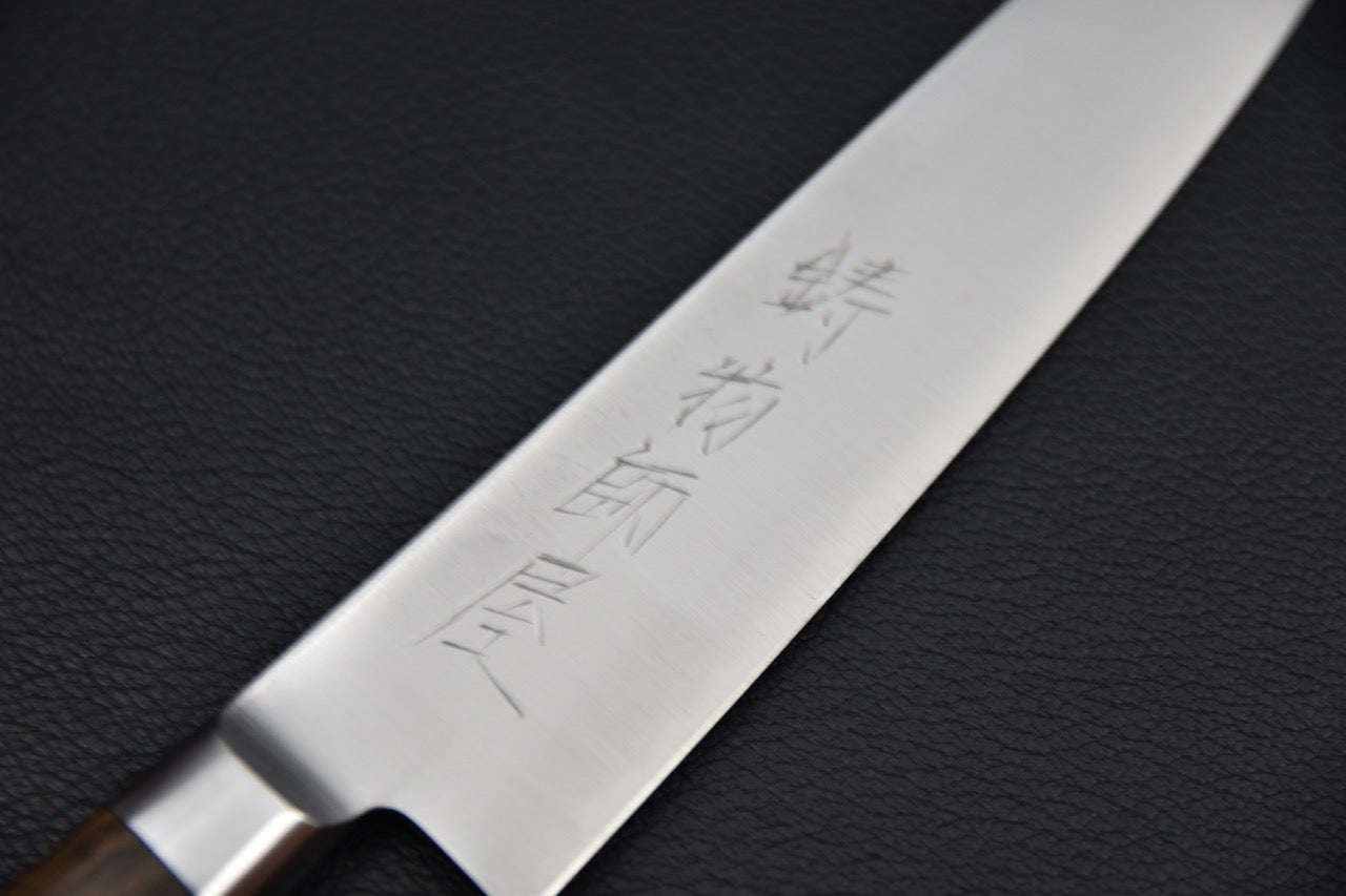 Hitohira Imojiya ST SG2 Petty 150mm Pakka Brown