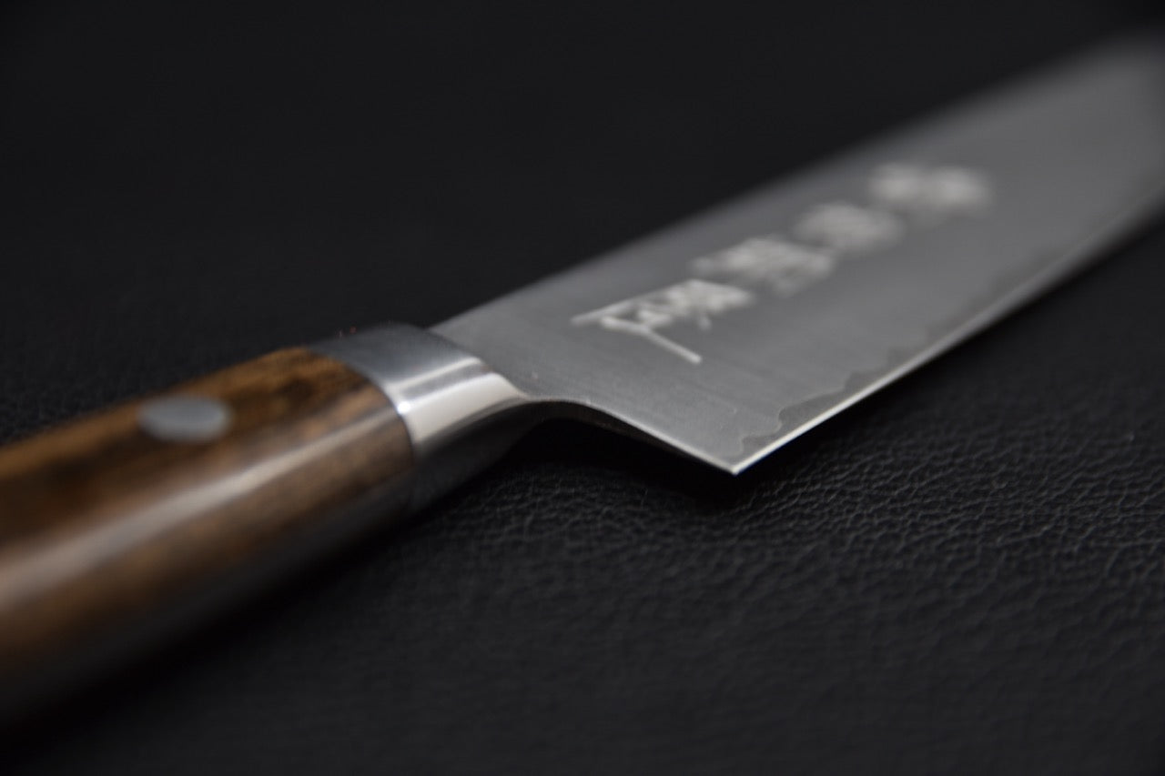 Hitohira Imojiya ST SG2 Petty 150mm Pakka Brown