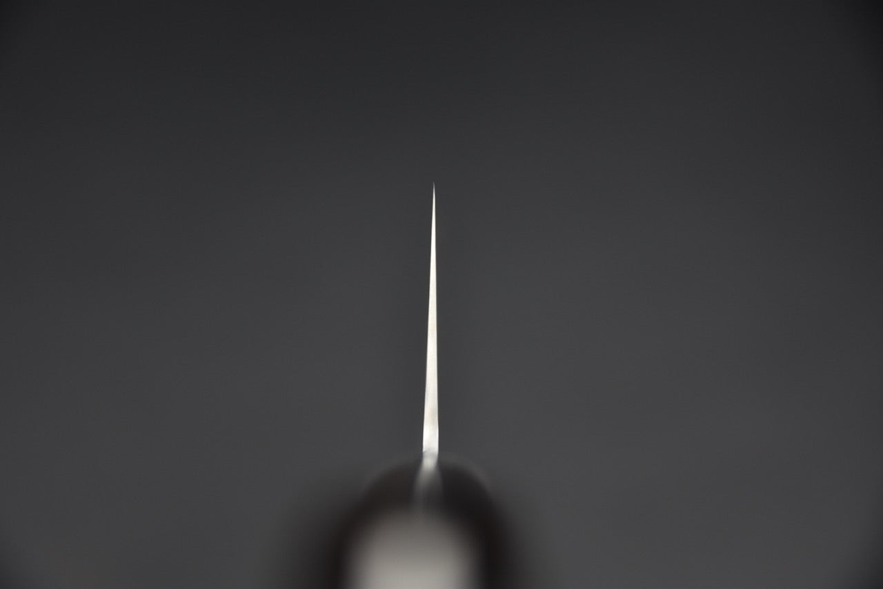 Hitohira Imojiya ST SG2 Santoku 180mm Pakka Brun