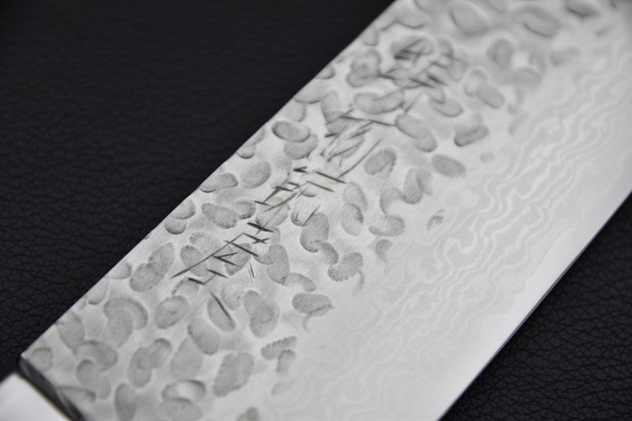 Hitohira Imojiya ST Tsuchime Damascus Nakiri Pakka (Yo)