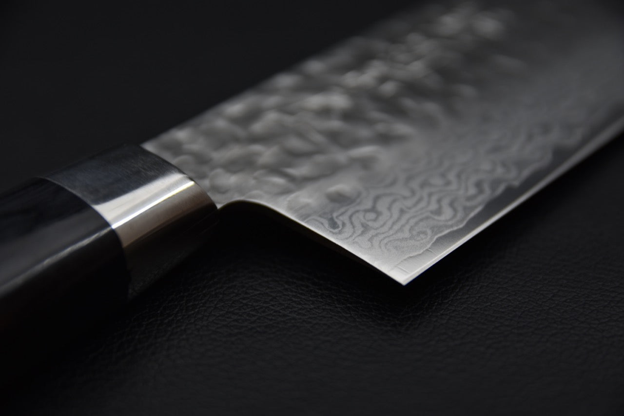 Hitohira Imojiya ST Tsuchime Damascus Nakiri Pakka (Yo)