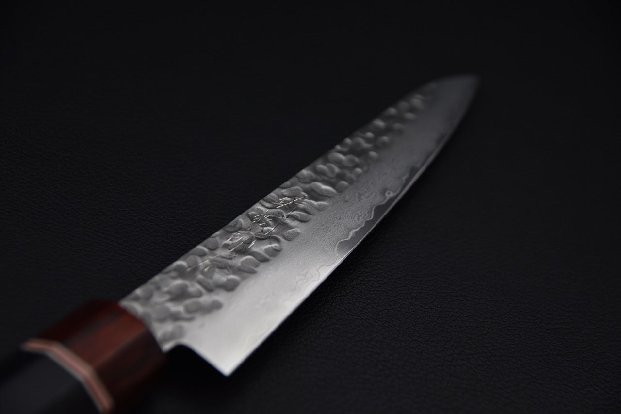 Hitohira Imojiya ST Tsuchime Damascus Petty 150mm Pakka