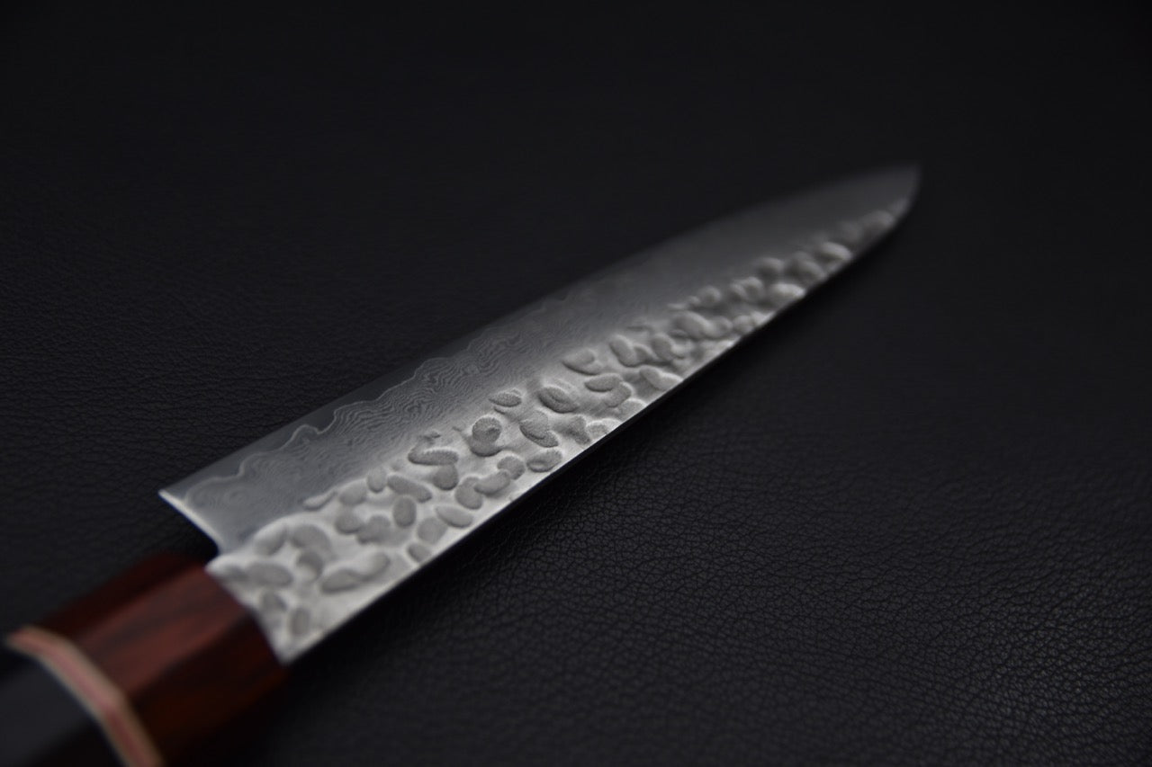 Hitohira Imojiya ST Tsuchime Damascus Petty 150mm Pakka