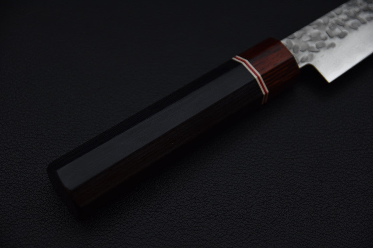 Hitohira Imojiya ST Tsuchime Damascus Petty 150mm Pakka