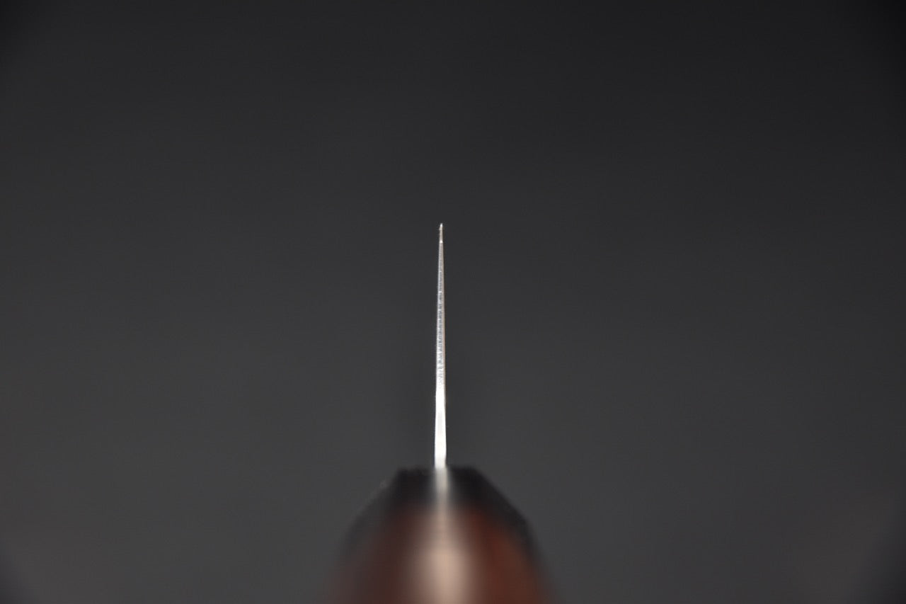 Hitohira Imojiya TH Damascus Santoku 180mm Pakka Red