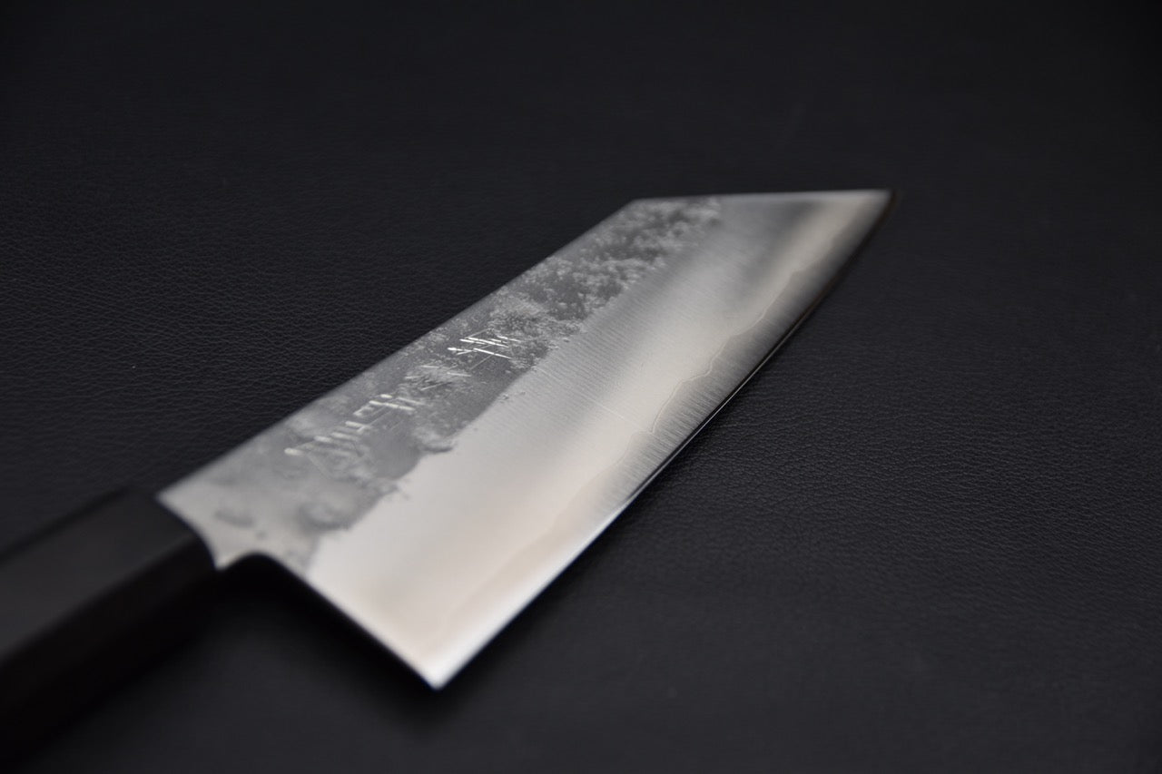 Hitohira Imojiya TH Ginsan Nashiji Bunka 180mm Ébène