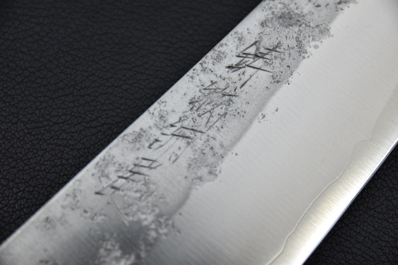 Hitohira Imojiya TH Ginsan Nashiji Bunka 180mm Ébène