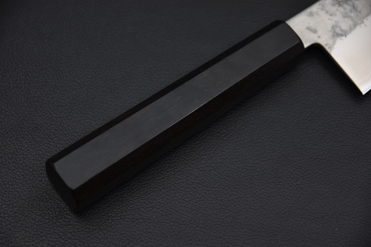 Hitohira Imojiya TH Ginsan Nashiji Bunka 180mm Ébène