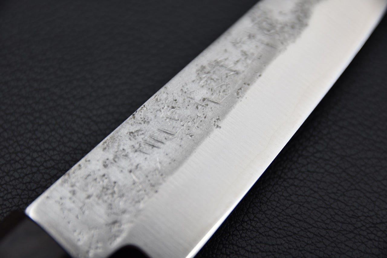 Hitohira Imojiya TH Ginsan Nashiji Petty 120mm Ébène