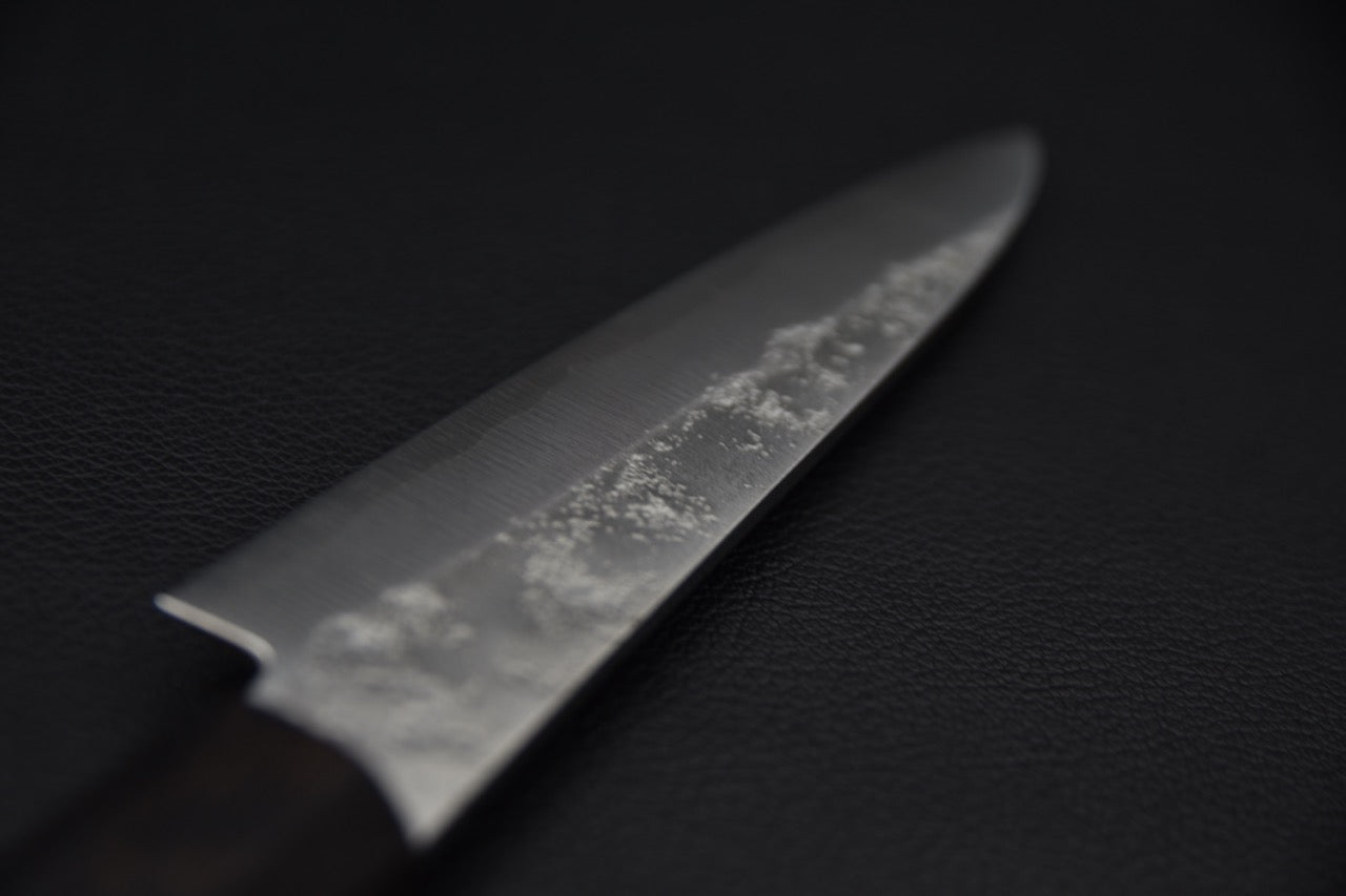 Hitohira Imojiya TH Ginsan Nashiji Petty 120mm Ébène