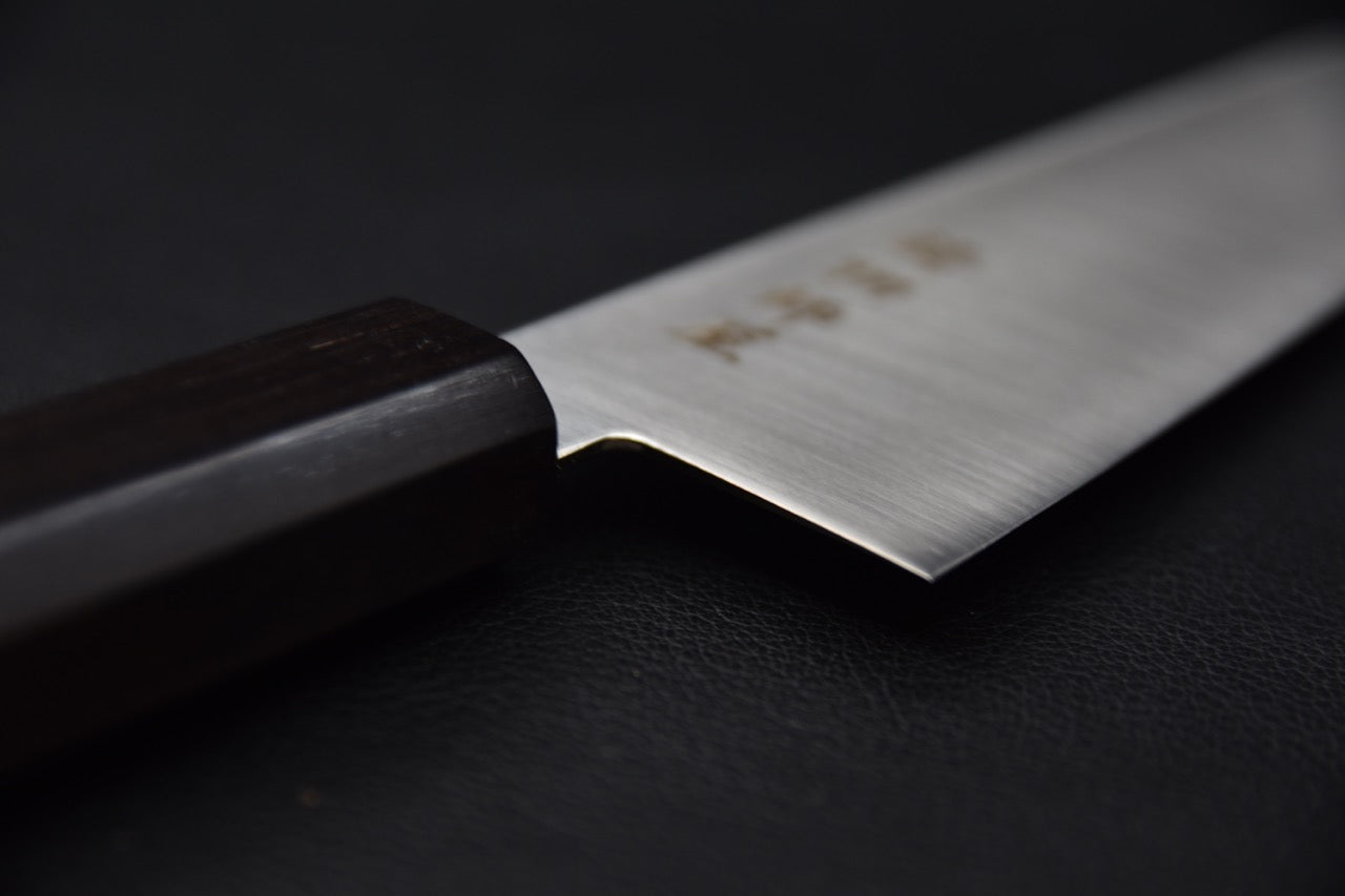 Hitohira Imojiya TH Stainless Bunka 180mm Ébène