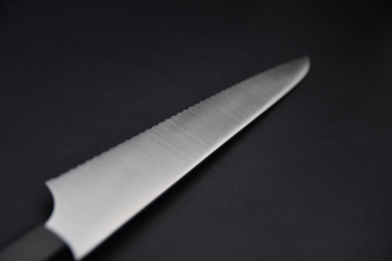 Hitohira Imojiya TH Stainless Couteau à Pain 240mm Ébène