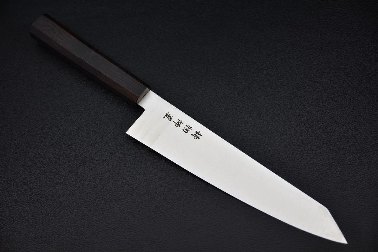 Hitohira Imojiya TH Stainless Kiritsuke Gyuto 210mm Ebony