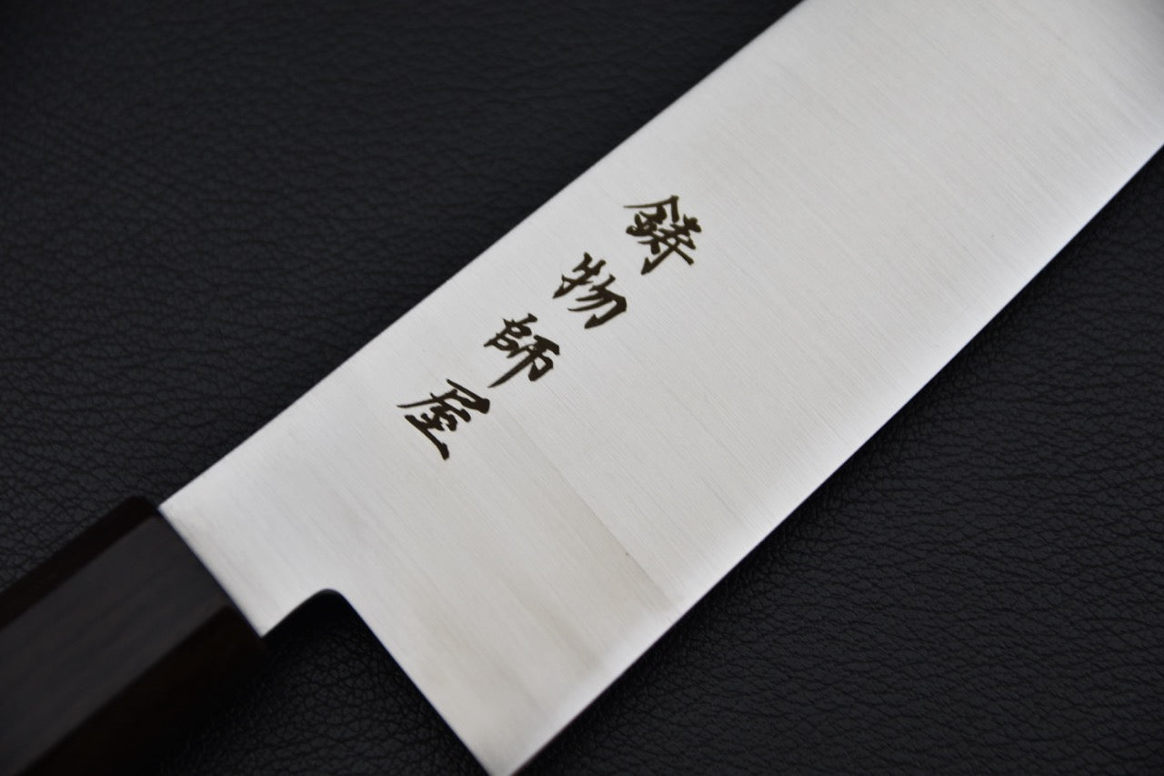 Hitohira Imojiya TH Stainless Kiritsuke Gyuto 210mm Ebony