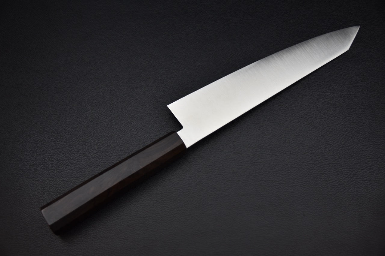 Hitohira Imojiya TH Stainless Kiritsuke Gyuto 210mm Ebony