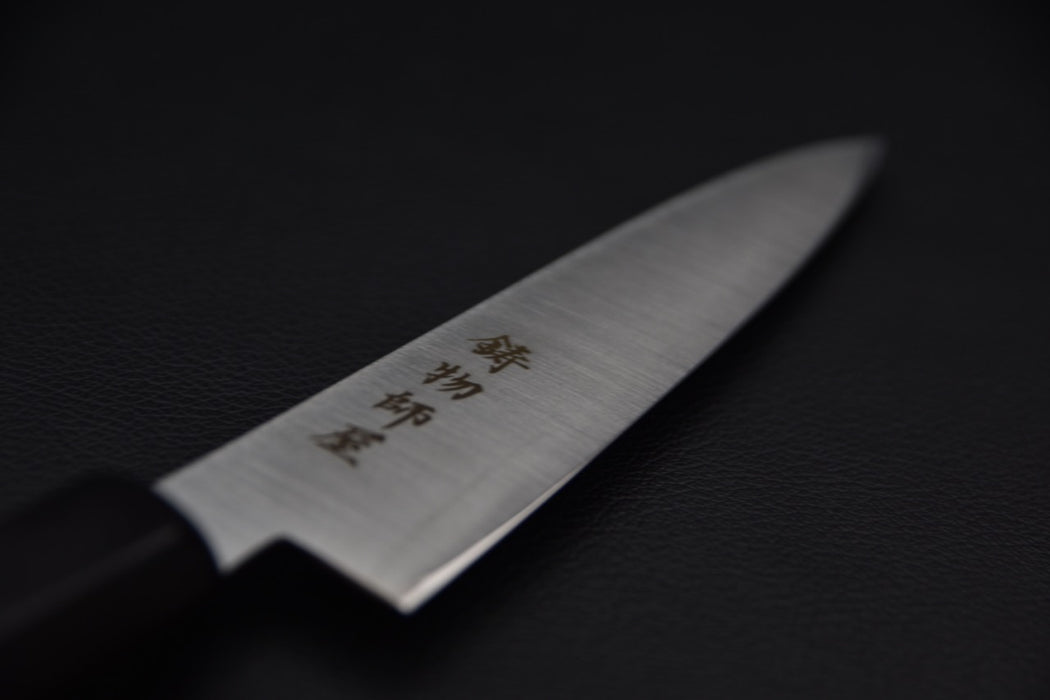 Hitohira Imojiya Stainless Petty 120mm Pakka