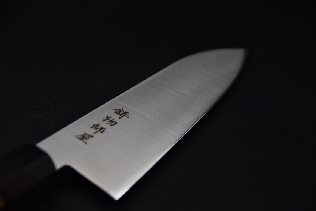 Hitohira Imojiya TH Stainless Santoku 180mm Pakka