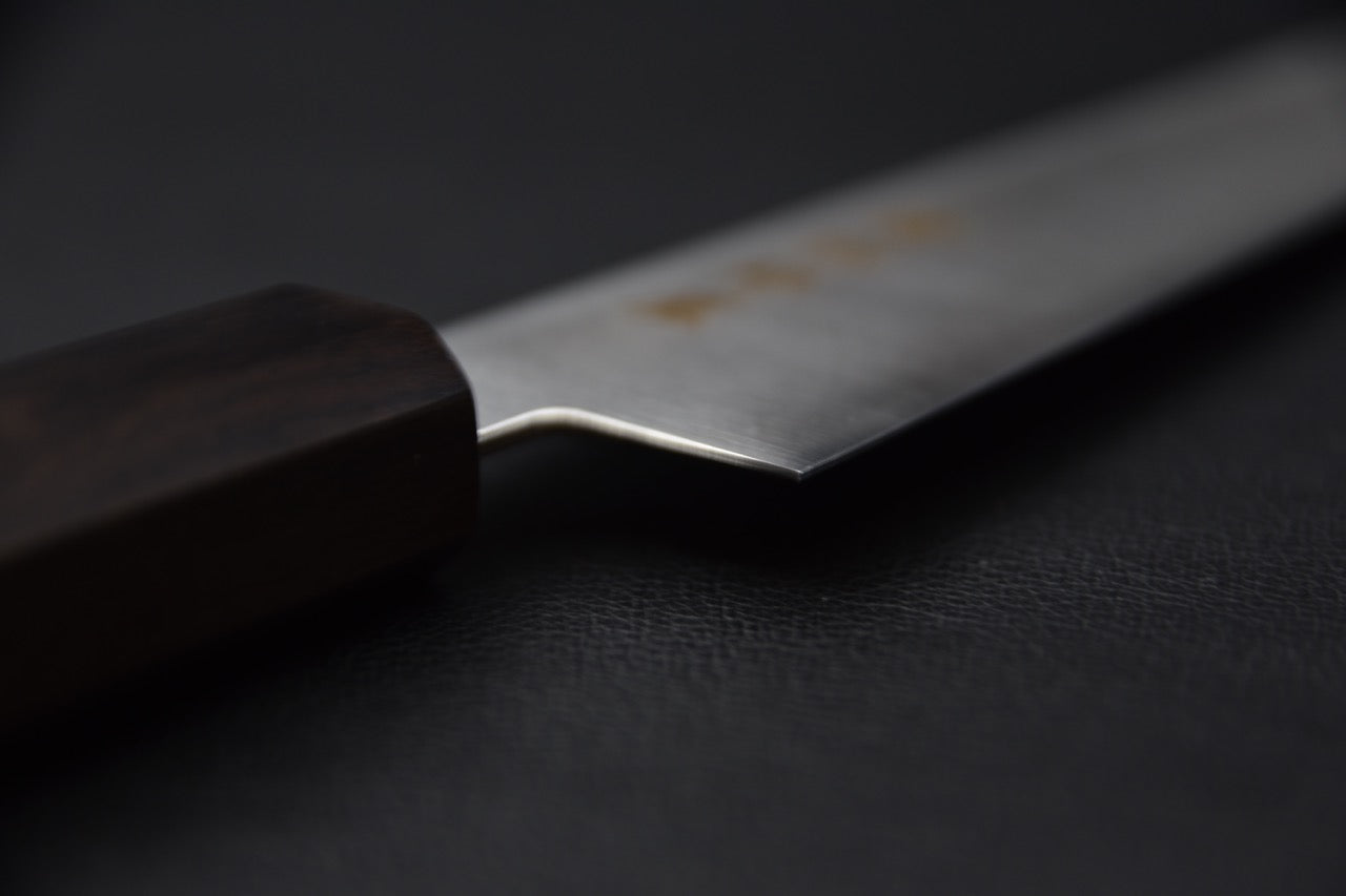 Hitohira Imojiya TH Stainless Sujihiki 240mm Ébène