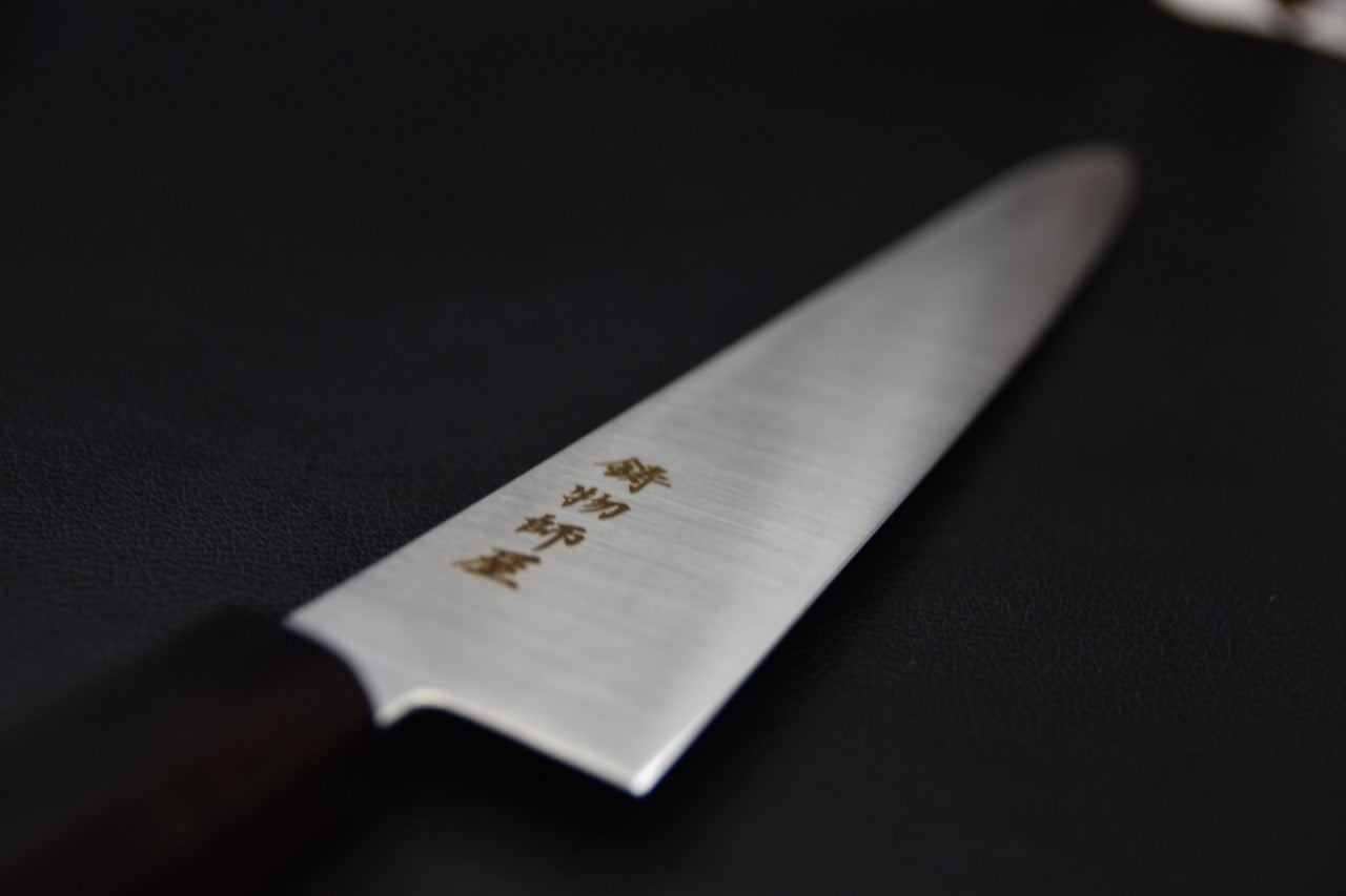 Profil long et étroit du couteau japonais Sujihiki 270 mm Hitohira TH Stainless