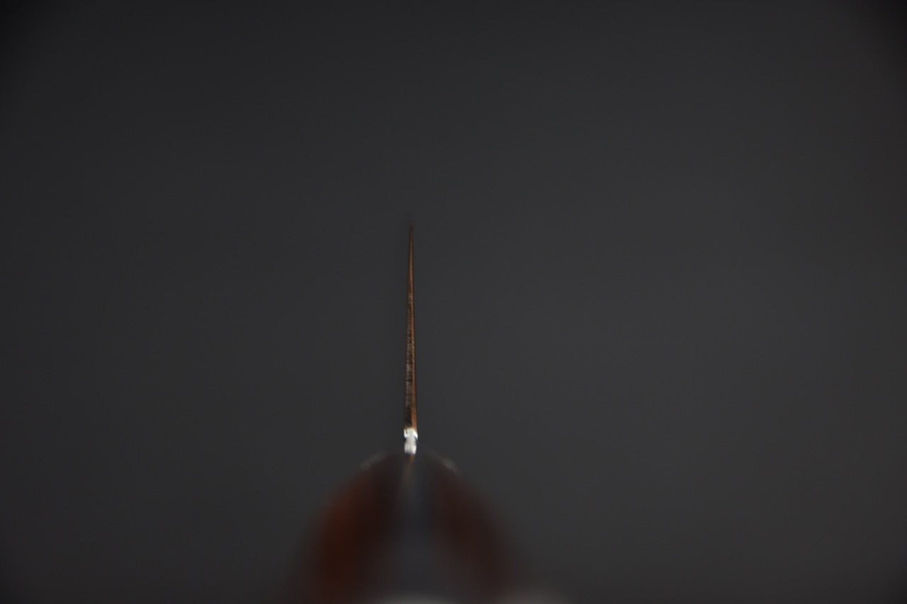 Hitohira KH Stainless Kiritsuke Gyuto 210mm Imitation d'Acajou