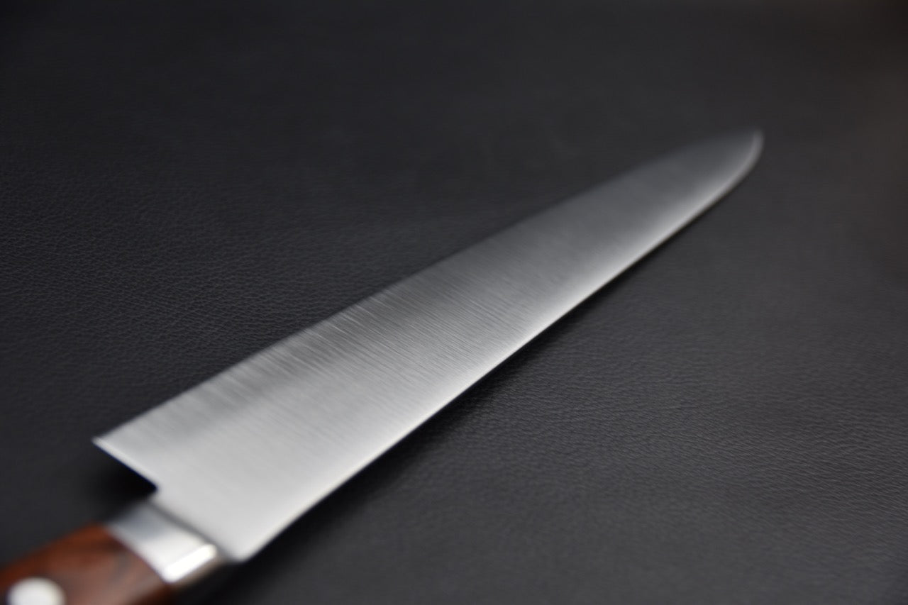 Hitohira KH Stainless Sujihiki 240mm Imitation Acajou