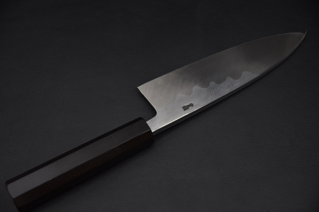 Hitohira Kikuchiyo Manzo Aogami #2 Deba 180mm Ébène