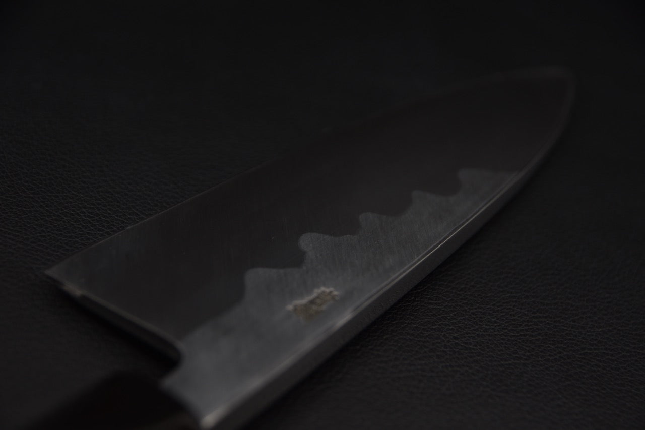 Hitohira Kikuchiyo Manzo Aogami #2 Deba 180mm Ébène