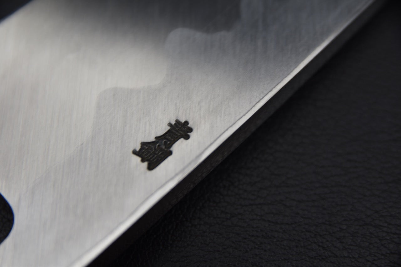 Hitohira Kikuchiyo Manzo Aogami #2 Deba 180mm Ébène