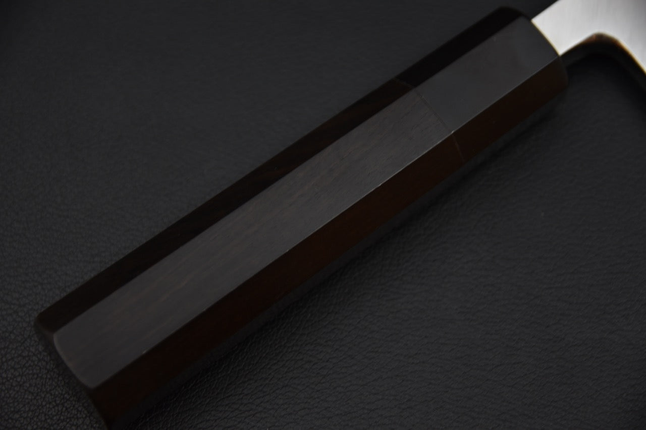 Hitohira Kikuchiyo Manzo Aogami #2 Deba 180mm Ébène