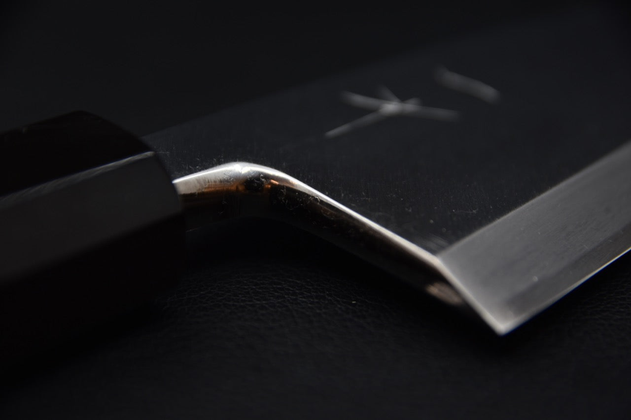 Hitohira Kikuchiyo Manzo Aogami #2 Deba 180mm Ébène