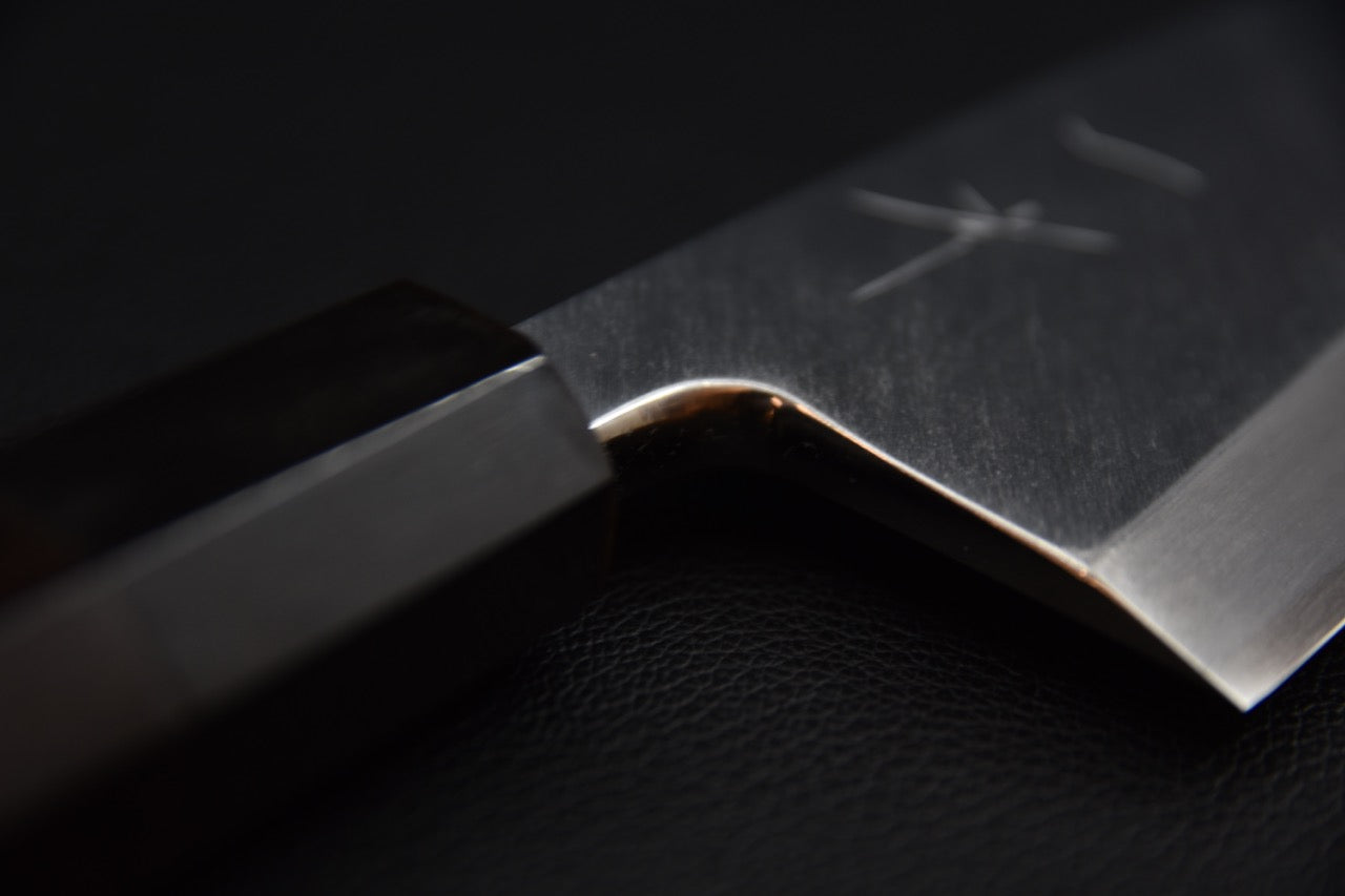 Hitohira Kikuchiyo Manzo Aogami #2 Deba 165mm Ébène