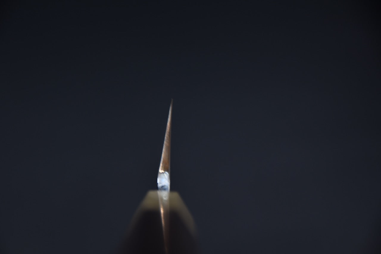 Hitohira Kikuchiyo Mosuke Enmon Shirogami #1 Kiritsuke 270mm Taihei Ébène