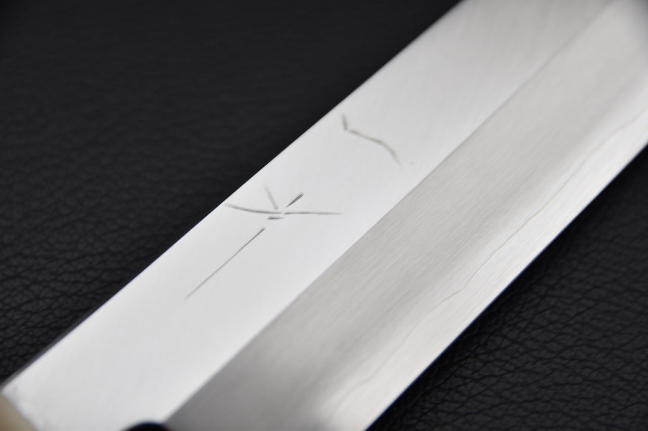 Hitohira Kikuchiyo Mosuke Ginsan Yanagiba 240mm Ébène