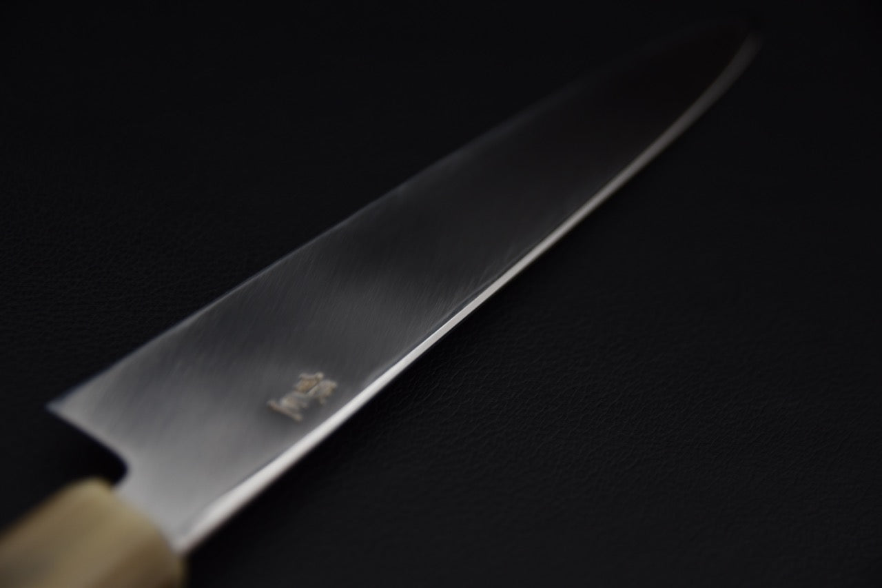 Hitohira Kikuchiyo Mosuke Ginsan Yanagiba 240mm Ébène