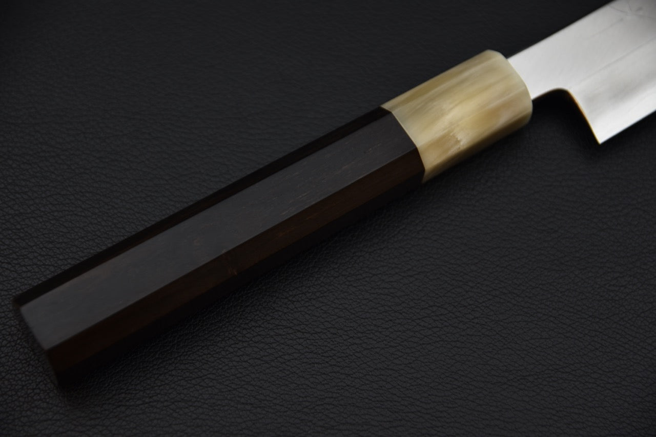 Hitohira Kikuchiyo Mosuke Ginsan Yanagiba 240mm Ébène