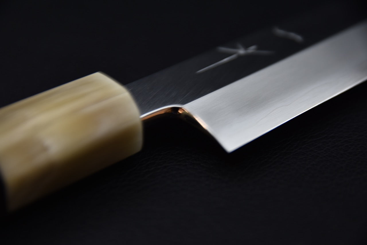 Hitohira Kikuchiyo Mosuke Ginsan Yanagiba 240mm Ébène