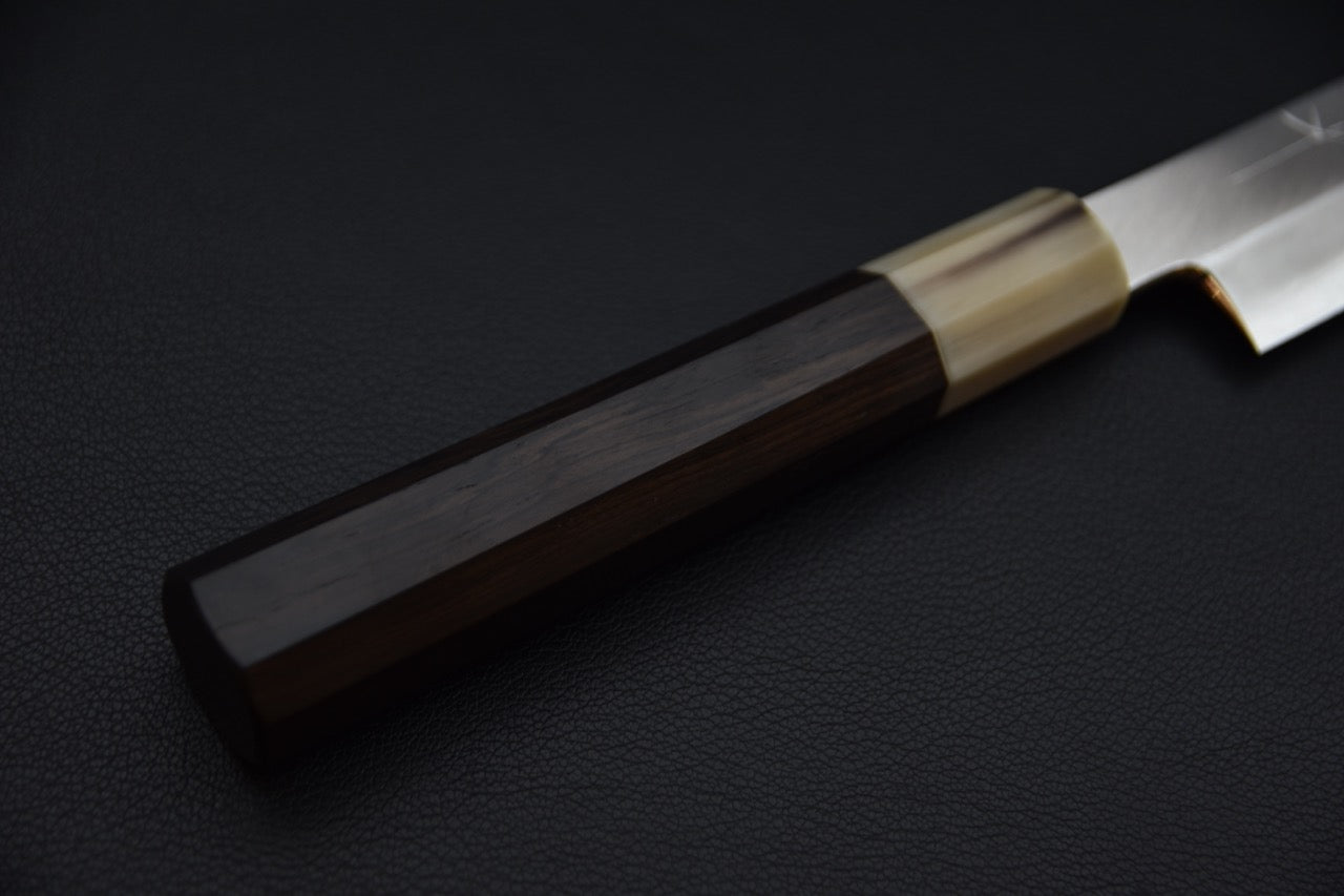 Hitohira Kikuchiyo Mosuke Ginsan Yanagiba 270mm Ebony