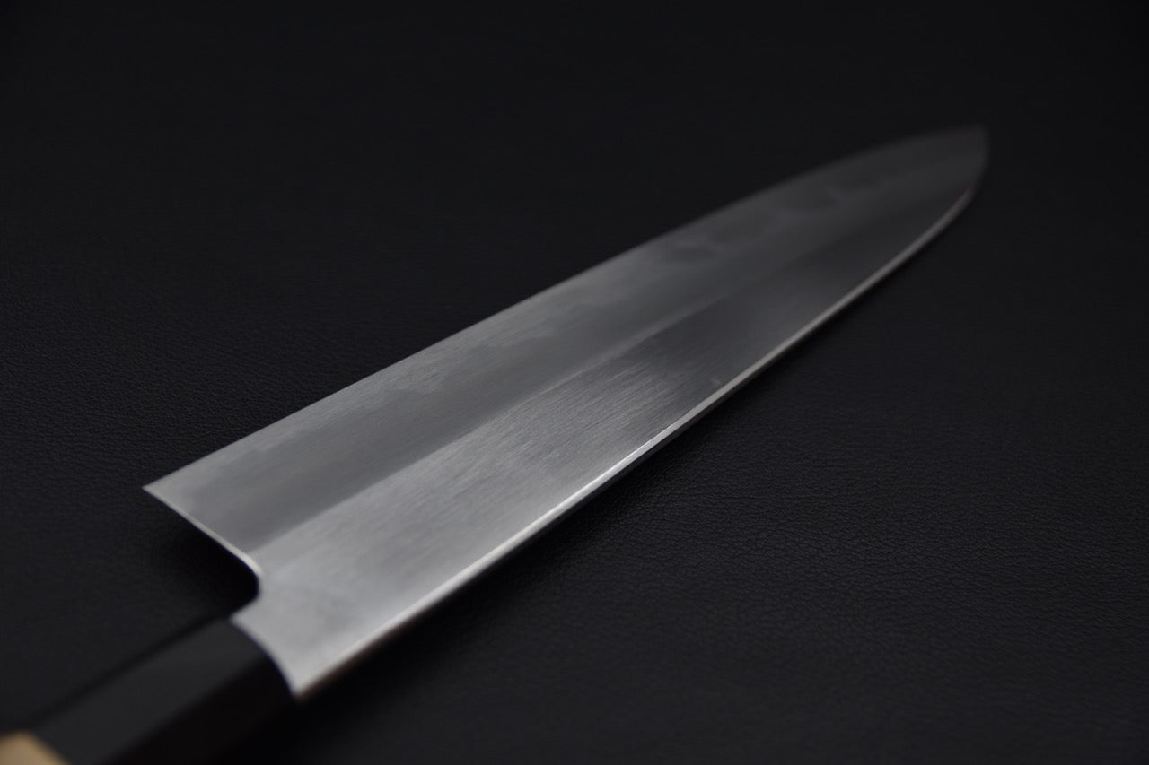 Hitohira Kikuchiyo Ren Shirogami #2 Gyuto 240mm Bois de Ho