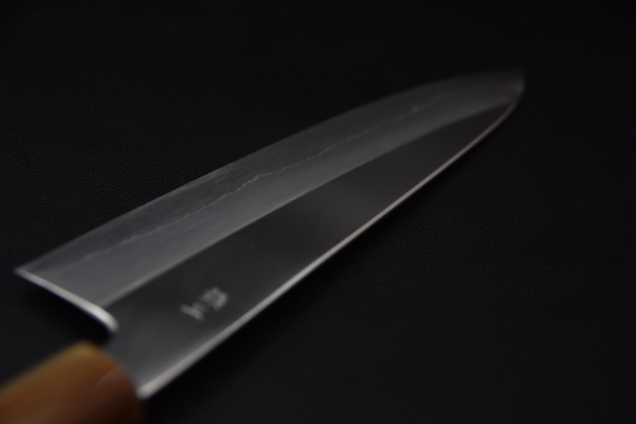 Hitohira Kikuchiyo Ren Ginsan Gyuto 240mm Ébène