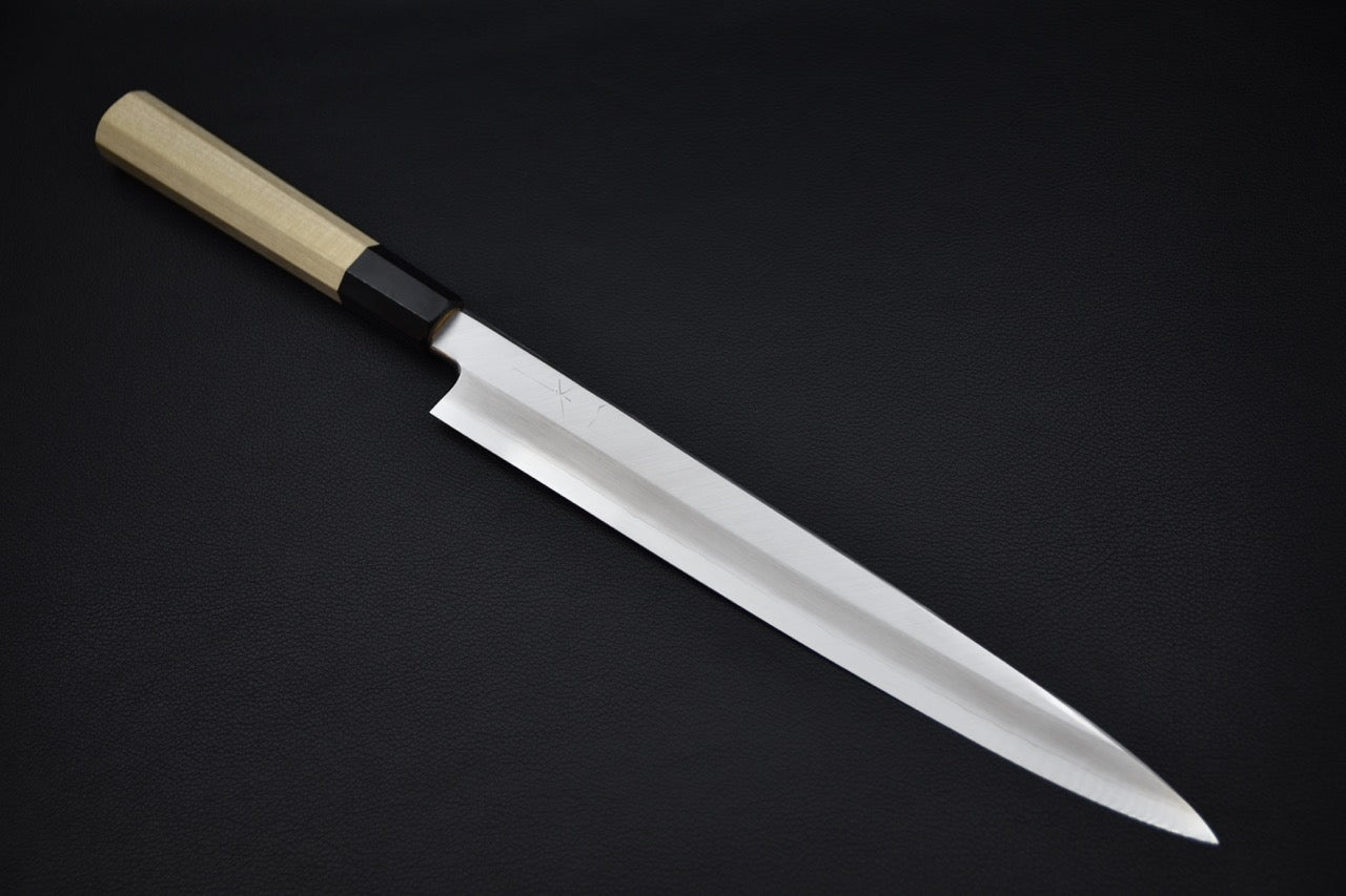 Hitohira Kikuchiyo Rikichi Ginsan Yanagiba 270mm Ho