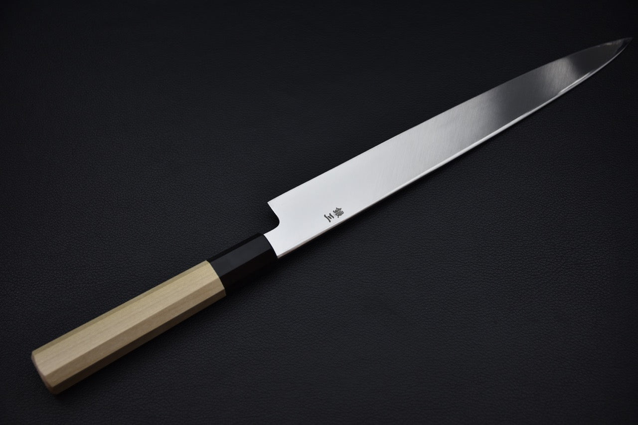 Hitohira Kikuchiyo Rikichi Ginsan Yanagiba 270mm Ho