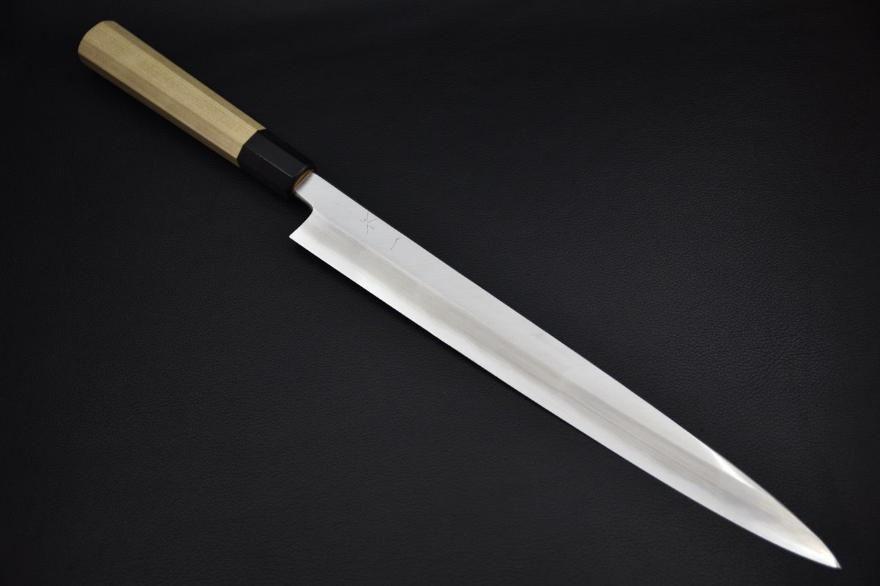 Hitohira Kikuchiyo Rikichi Ginsan Yanagiba 300mm Ho
